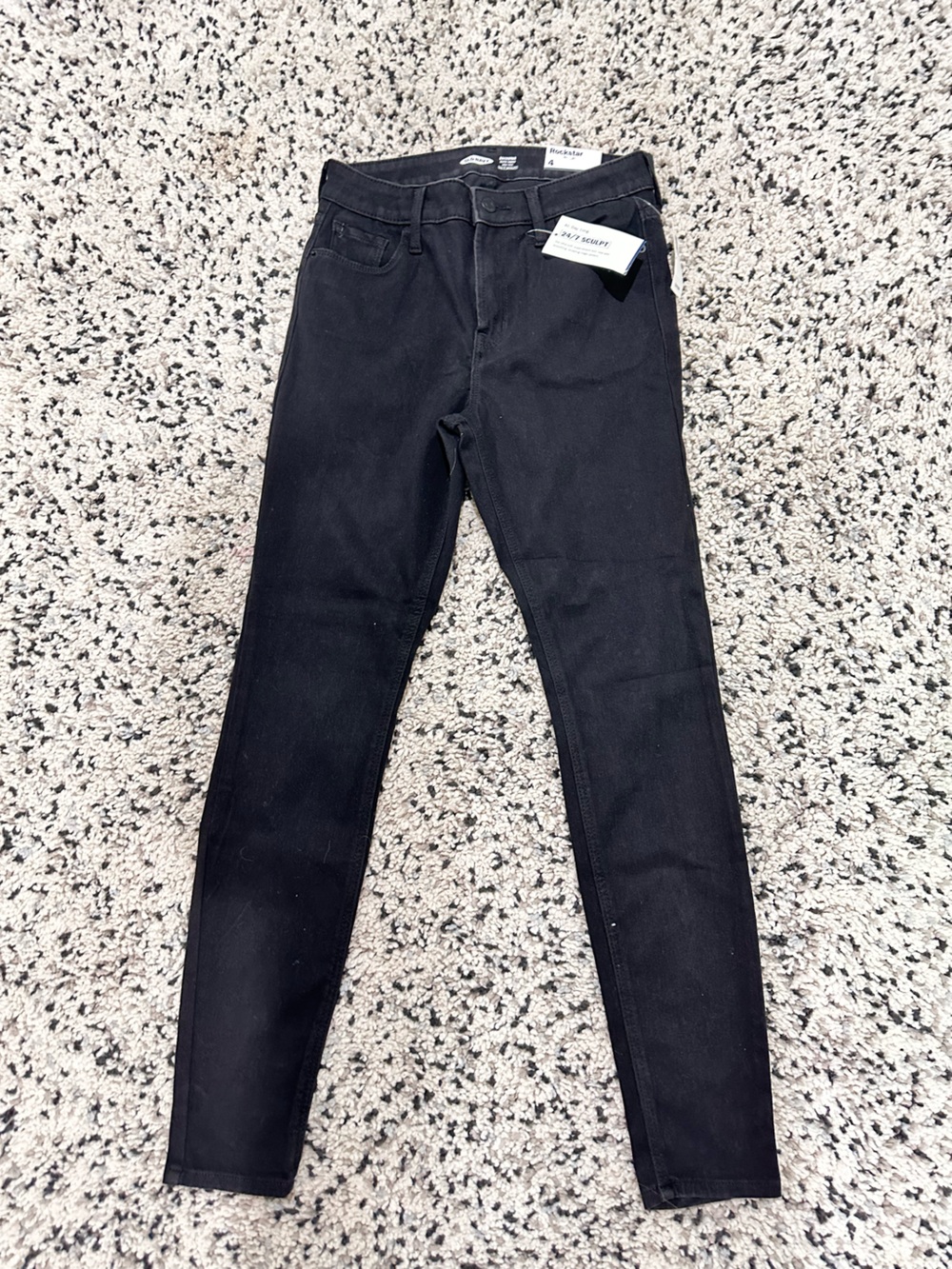 Old Navy Black 24/7 Sculpt Slim Pants